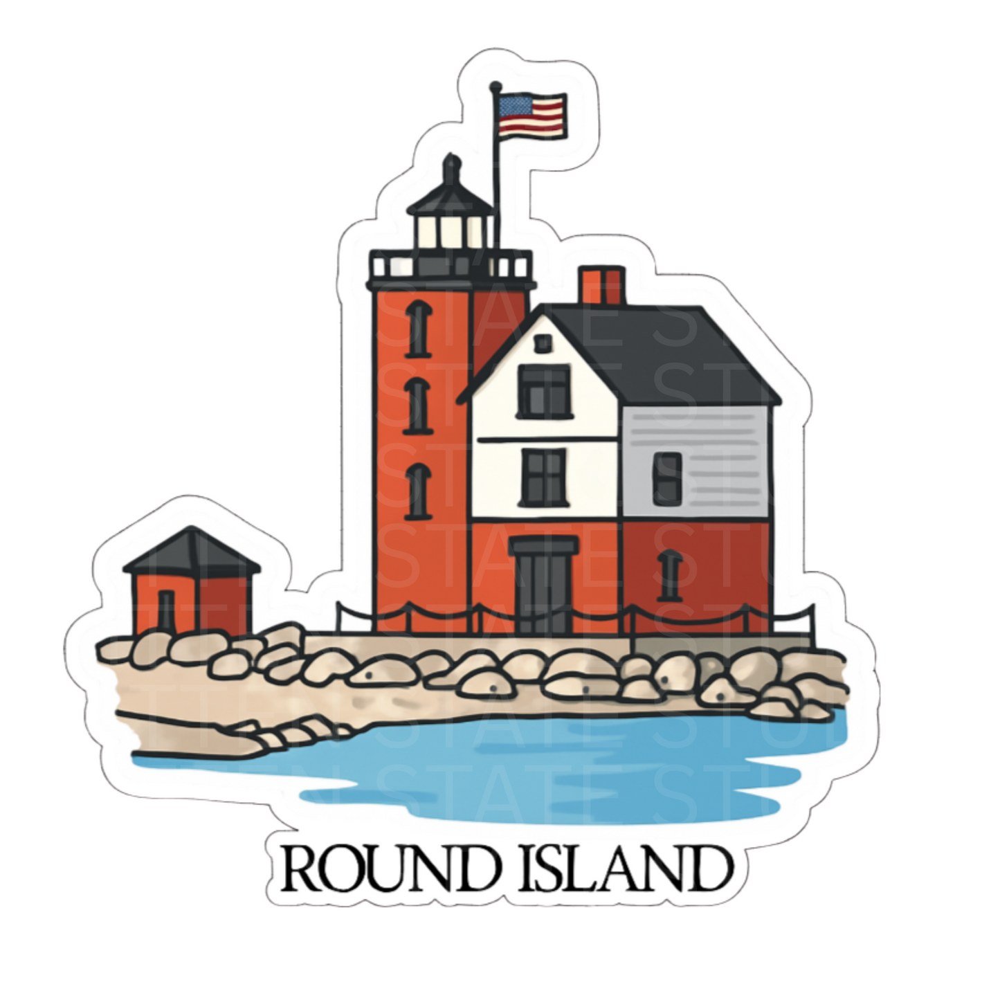 Michigan Midwest Sayings Sticker