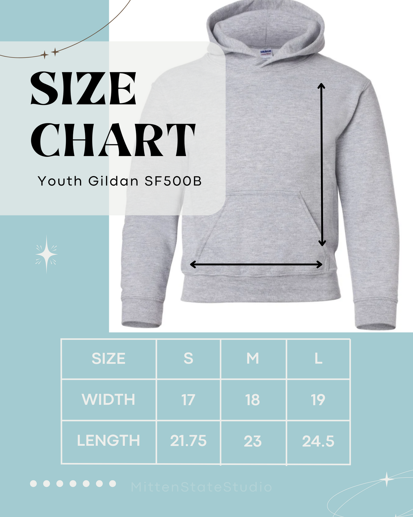 Michigan Cider & Donuts Fall Autumn Hoodie - Softstyle Midweight Unisex Fleece Youth