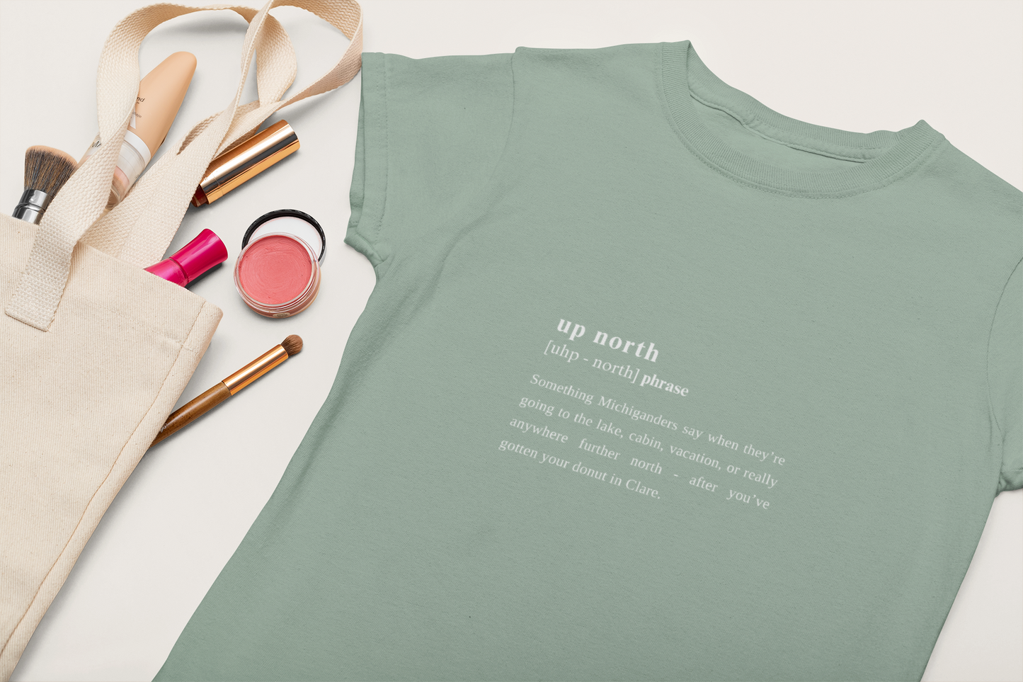 Up North Dictionary-Style Definition Unisex Softstyle T-Shirt