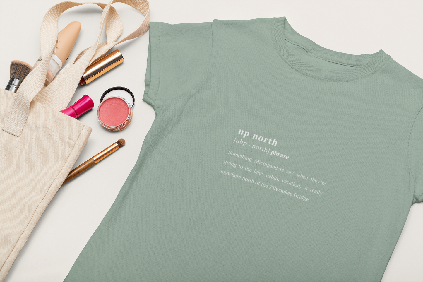 Up North Dictionary-Style Definition Unisex Softstyle T-Shirt