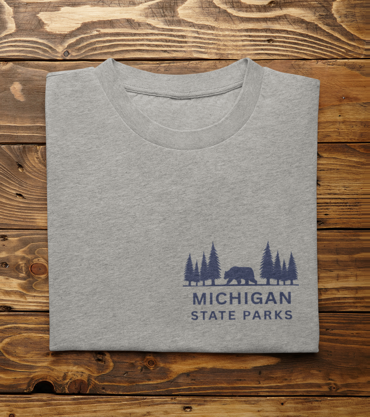 Michigan State Parks Check-Off Wearable Bucket List - Unisex T-Shirt