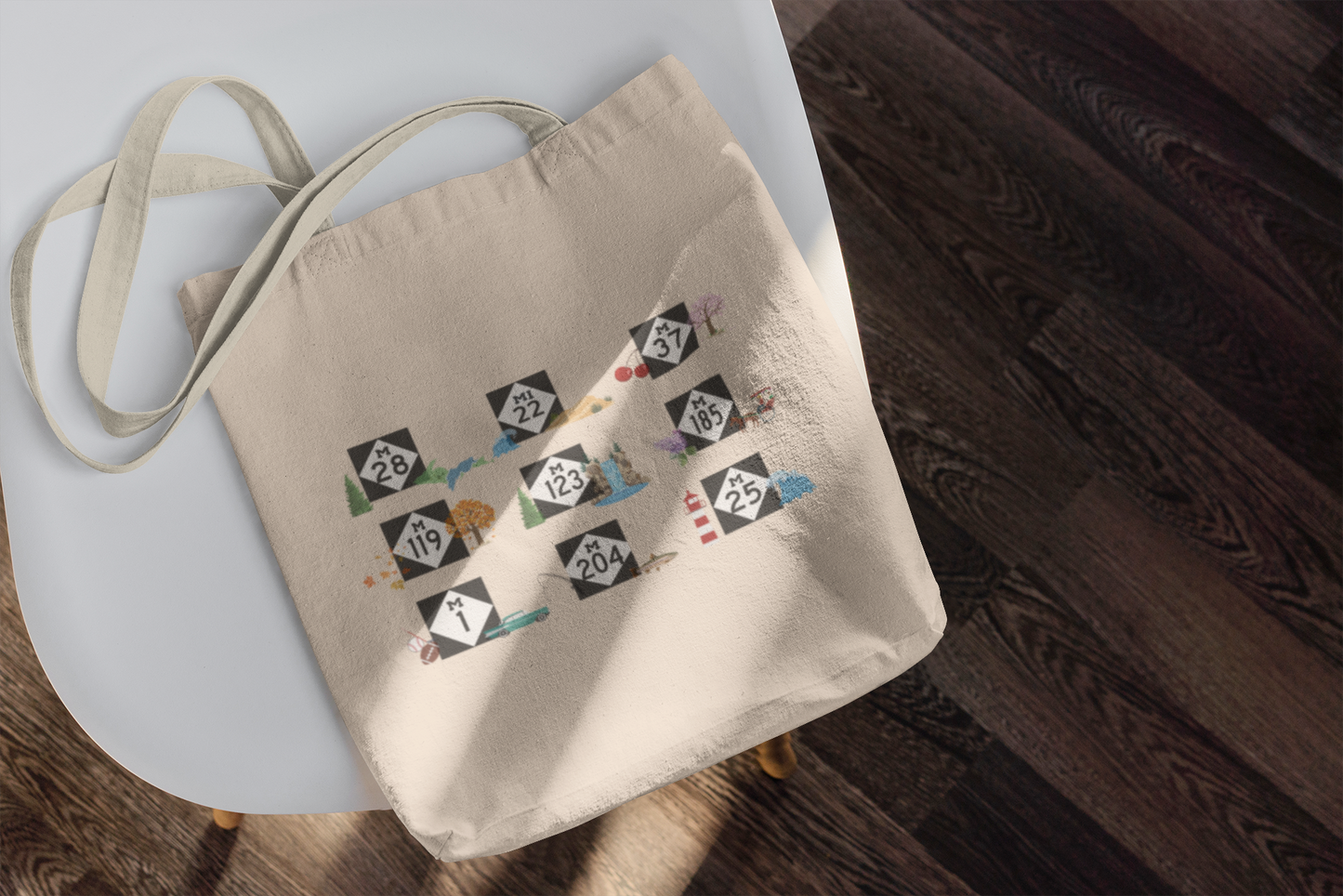 Mitten Miles™ 9 M-Road Tote – 15x16 Polyester Bag