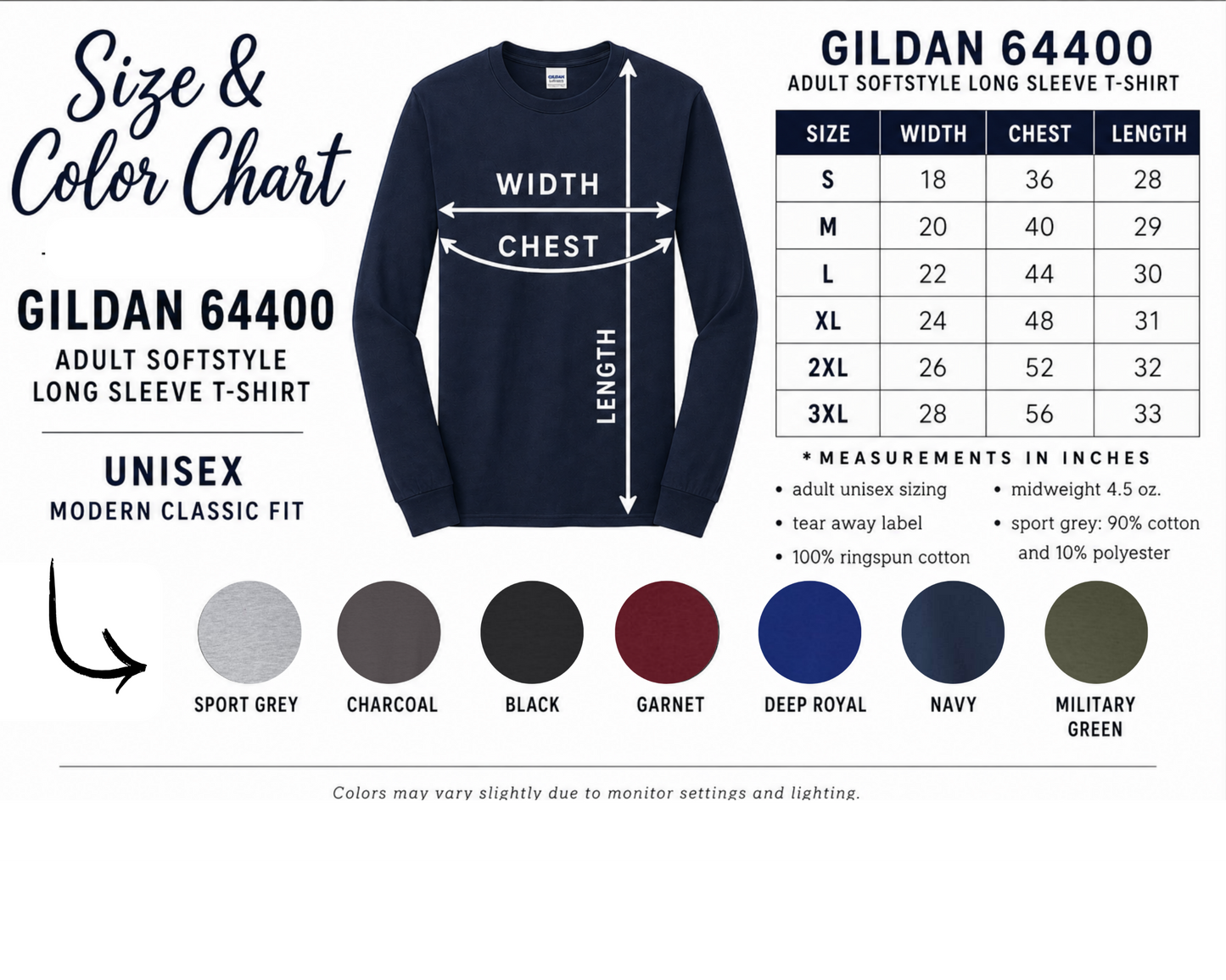 Custom Long Sleeve Tee