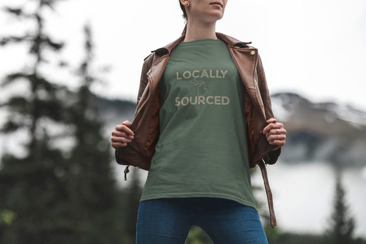 Michigan Locally Sourced Tee Unisex Soft Style T-Shirt