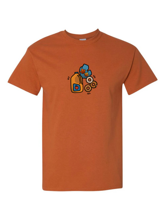 Michigan Cider & Donuts Fall Autumn T-Shirt - Unisex