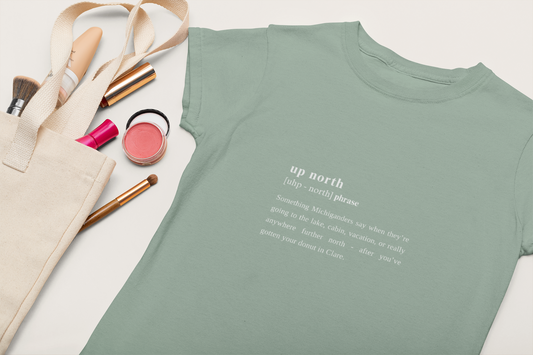 Up North Dictionary-Style Definition Unisex Softstyle T-Shirt