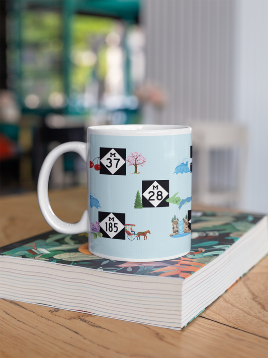 Mitten Miles™ M-Roads 11oz Mug